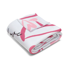 Load image into Gallery viewer, Arctic Heart, I love You Fleece Blanket